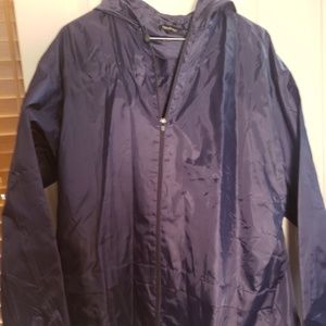 Navy Boohoo windbreaker